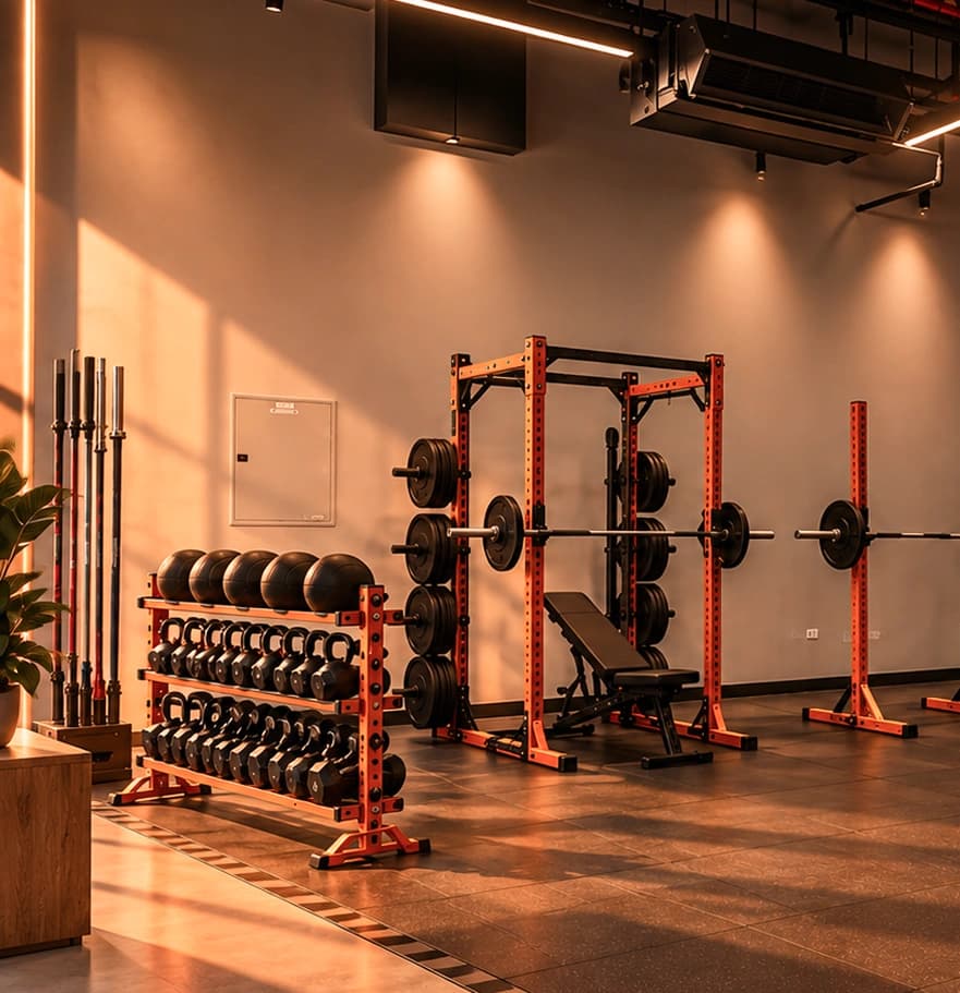 FORJ Founding Gym Room